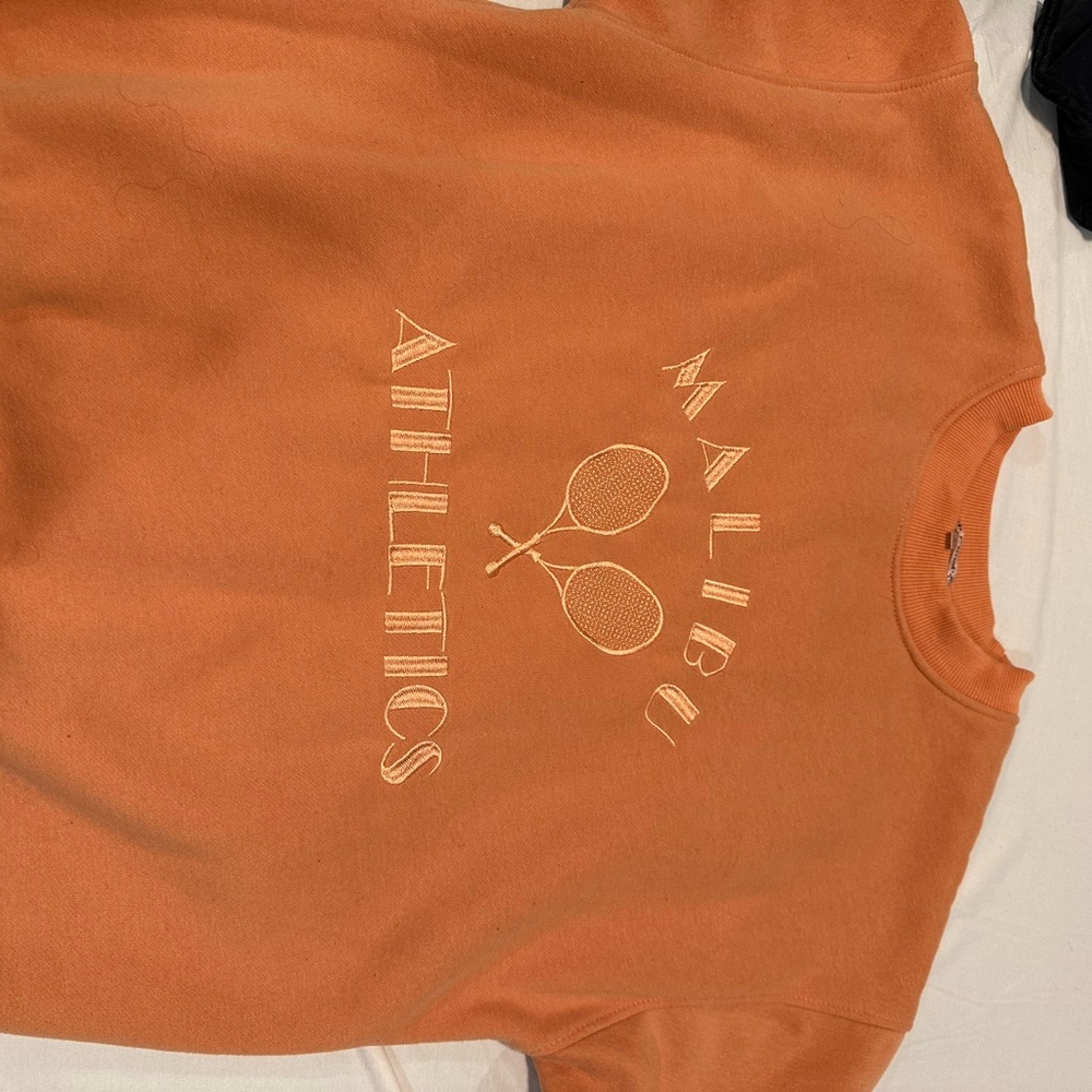 Orange Malibu Athletics Sweatshirt